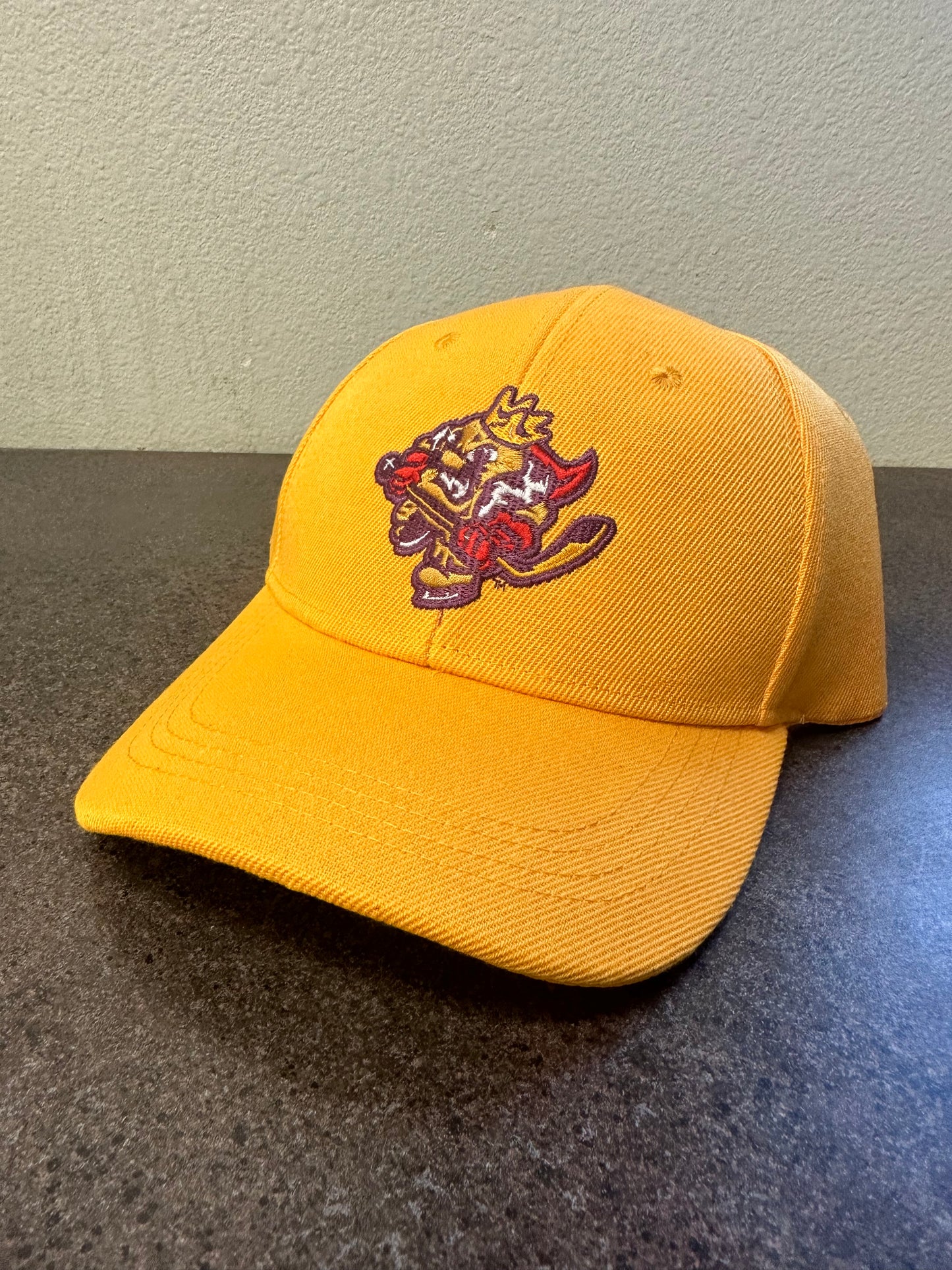 Yellow Skating Spud Adjustable Dad Hat