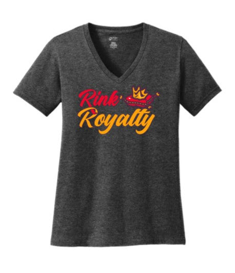 Women's V-Neck Rink Royalty