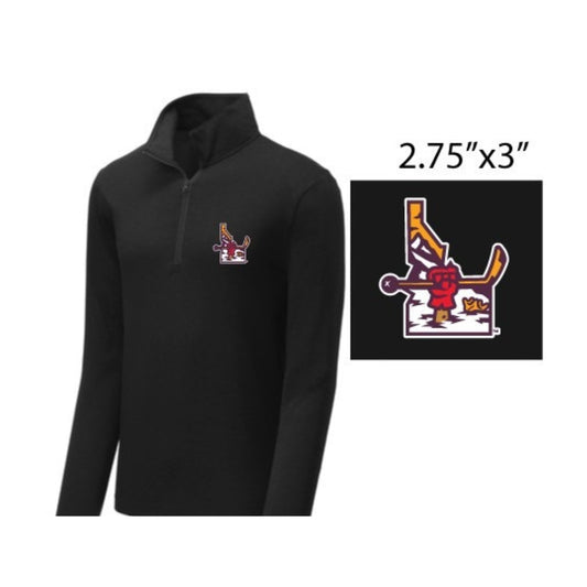 1/4 Zip Dri Fit - State Logo