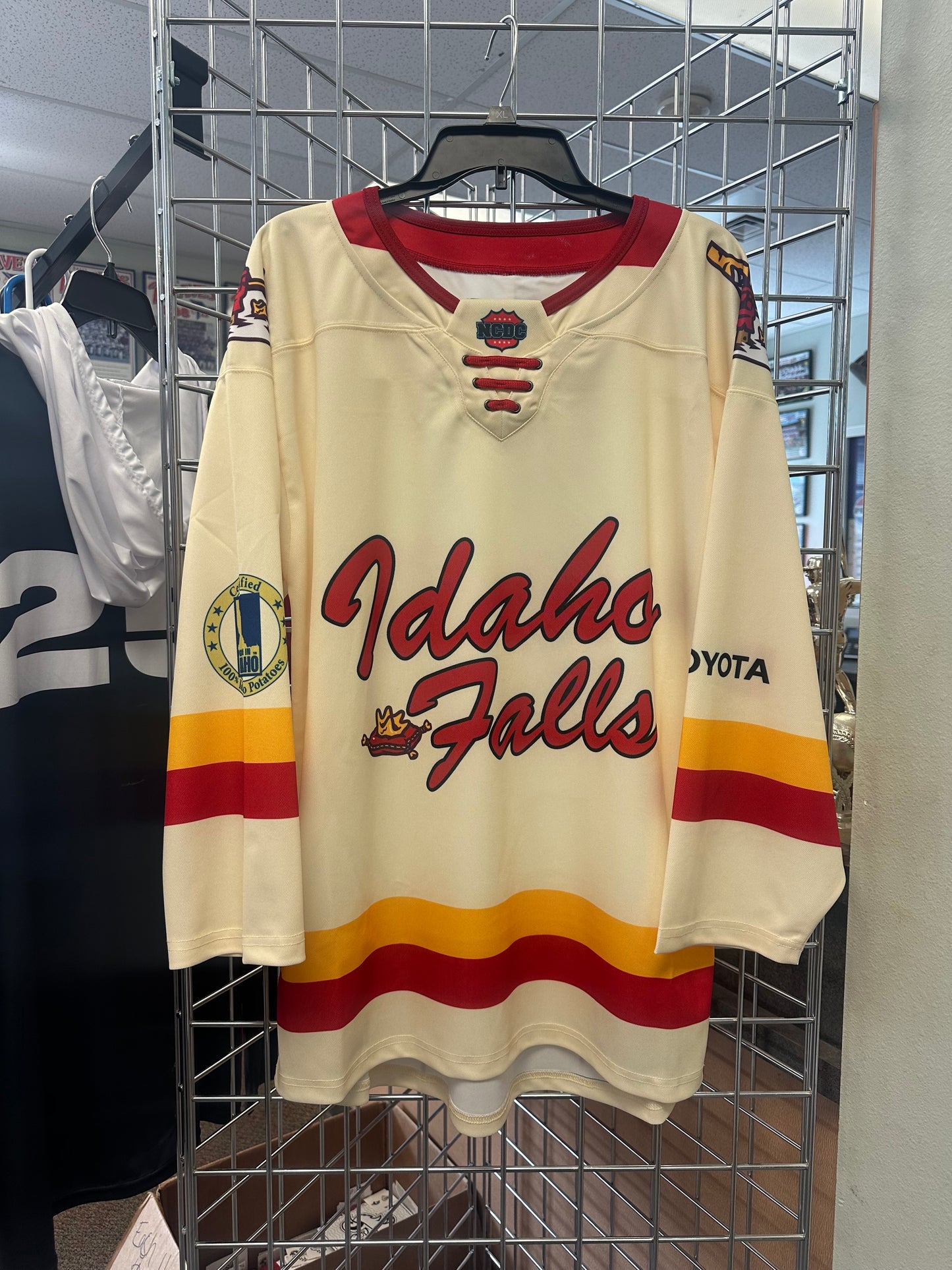 Cream Sublimated Jersey