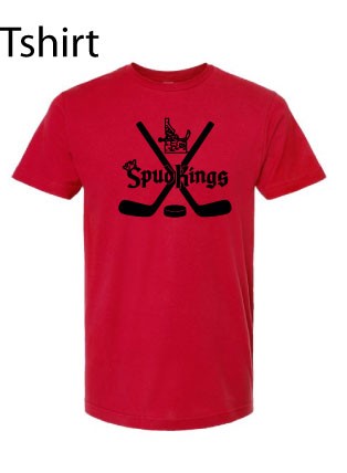Adult Short Sleeve (Spud Kings Hockey Stick)