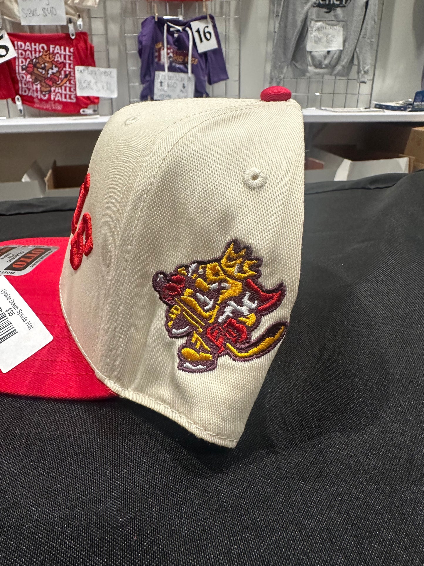 Upside Down Spuds Adjustable Hat