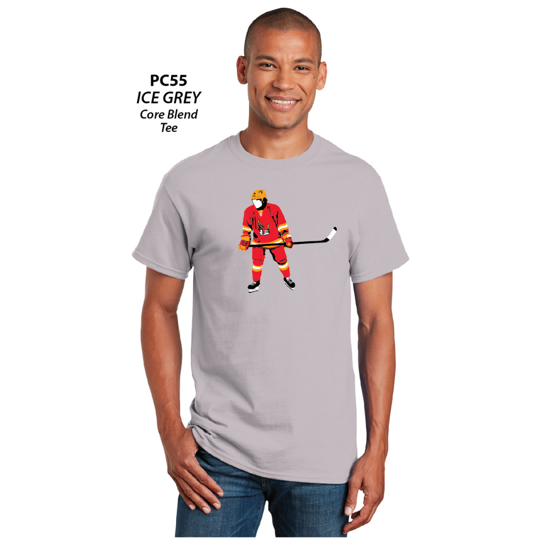 Spud Kings Hockey Player Short Sleeve T-Shirt