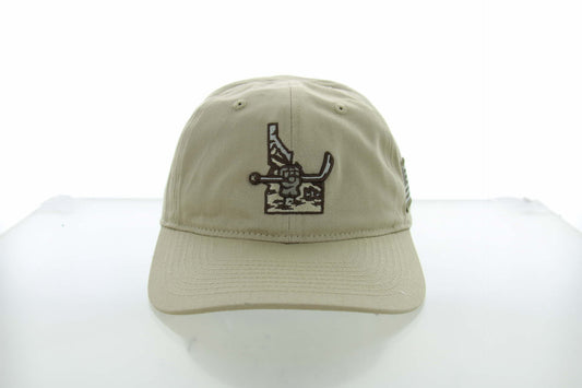 Khaki Dad Hat - Idaho Logo